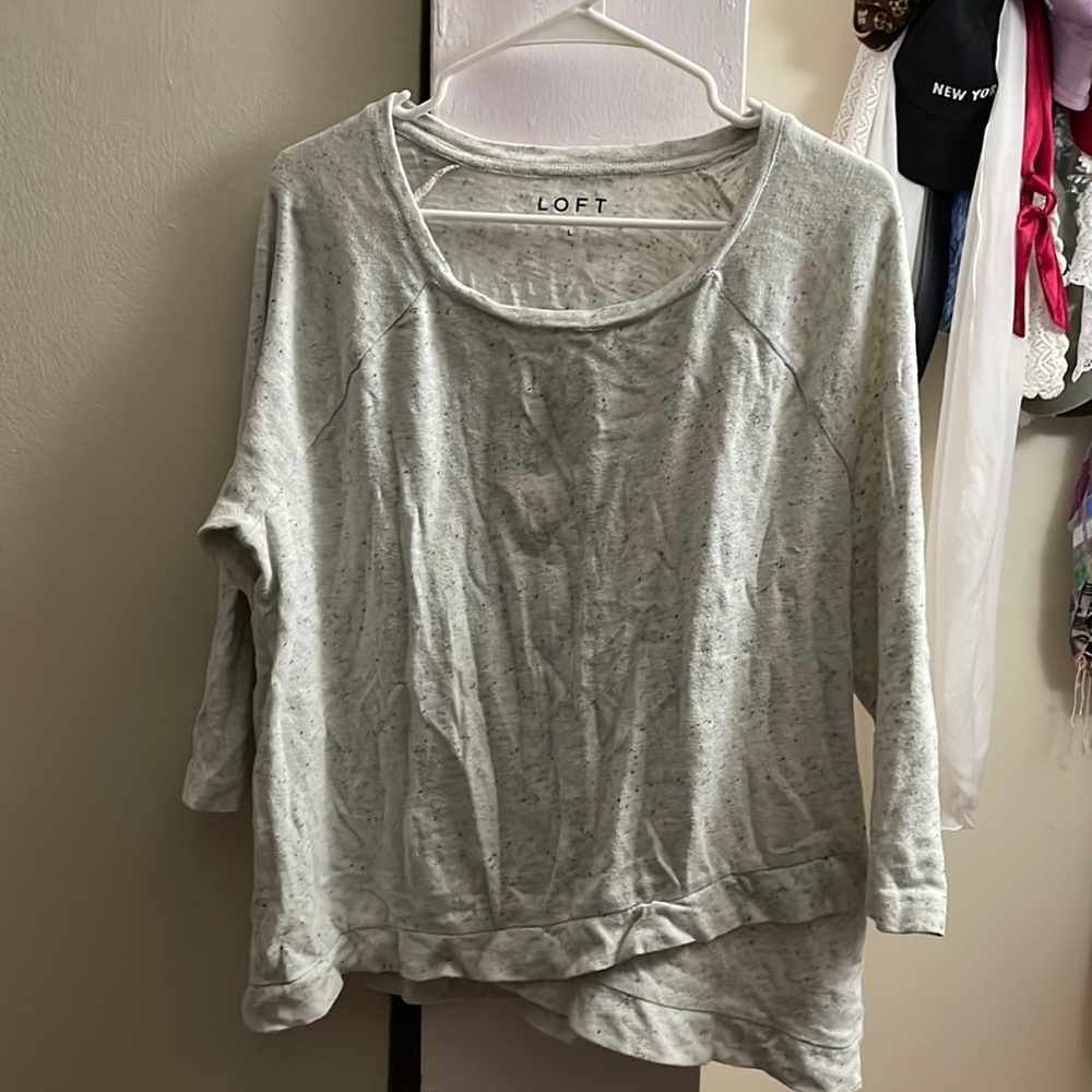 Loft cute patterned sweater
